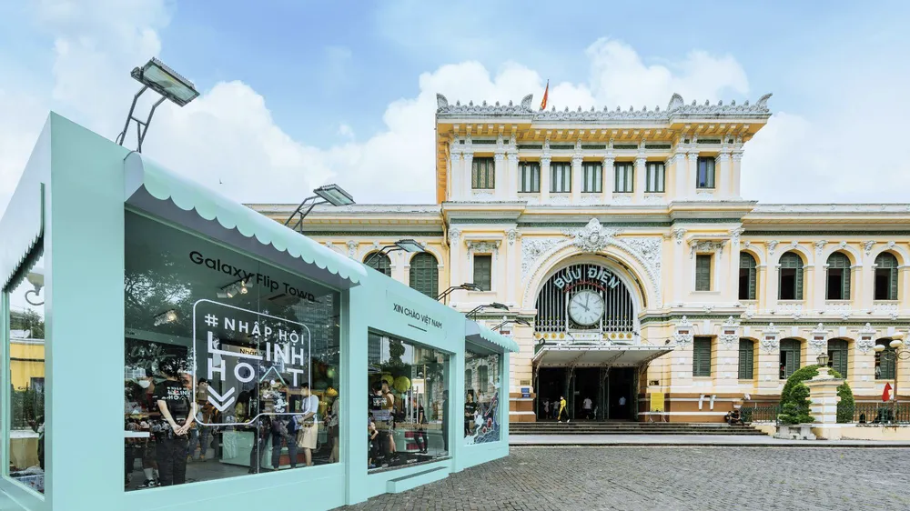 Pop-up Store của Samsung tại Bưu Điện trung tâm TPHCM