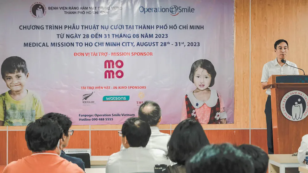 MoMo đã đồng hành cùng Operation Smile Việt Nam trong nhiều năm qua