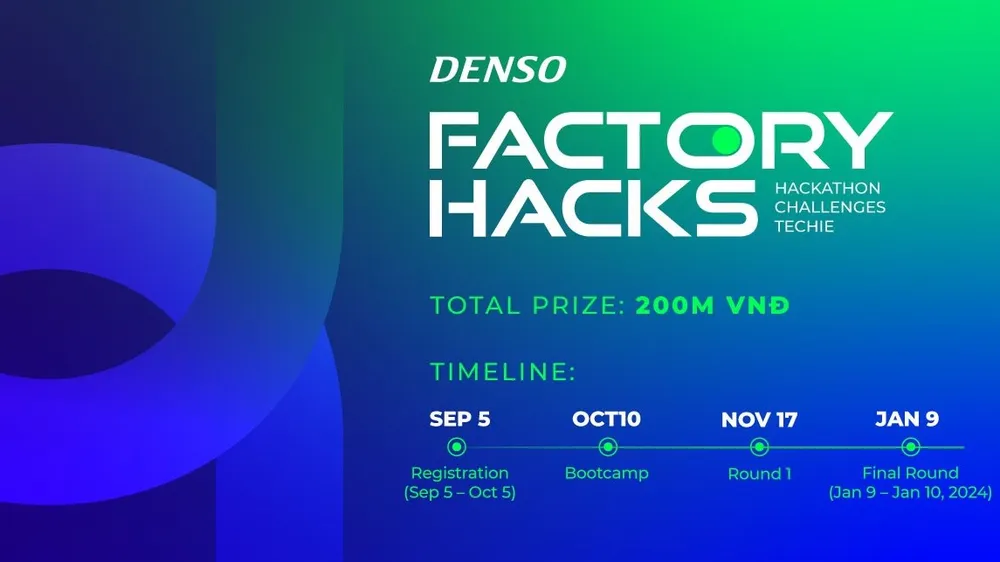 Cuộc thi DENSO Factory Hacks nhằm tìm ra những ứng dụng công nghệ hữu ích