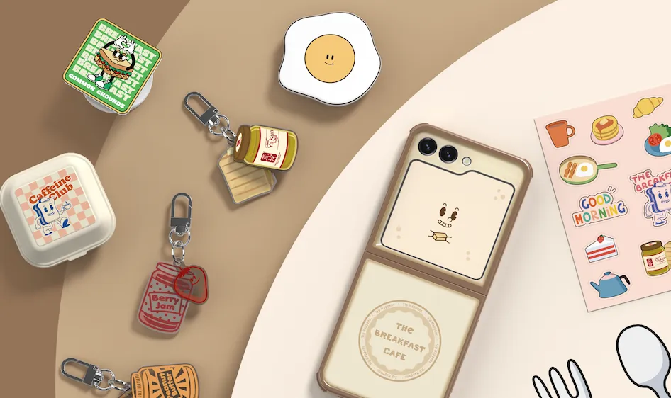 Phụ kiện “The Breakfast Café” độc quyền cho Galaxy Z Flip5