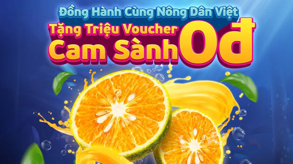 MoMo cùng Co.opFood ủng hộ 100 tấn cam