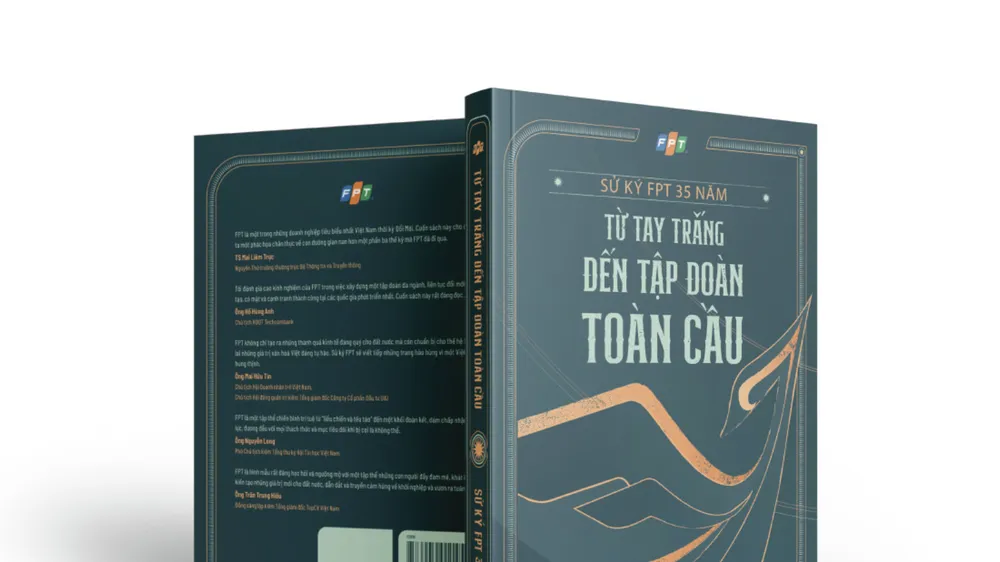 Sách FPT 35 năm - Từ tay trắng đến Tập đoàn toàn cầu