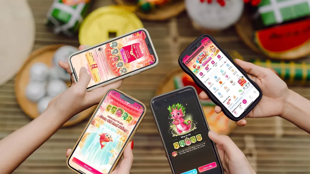 Lắc Xì 2024 với chủ đề Cá chép hóa rồng