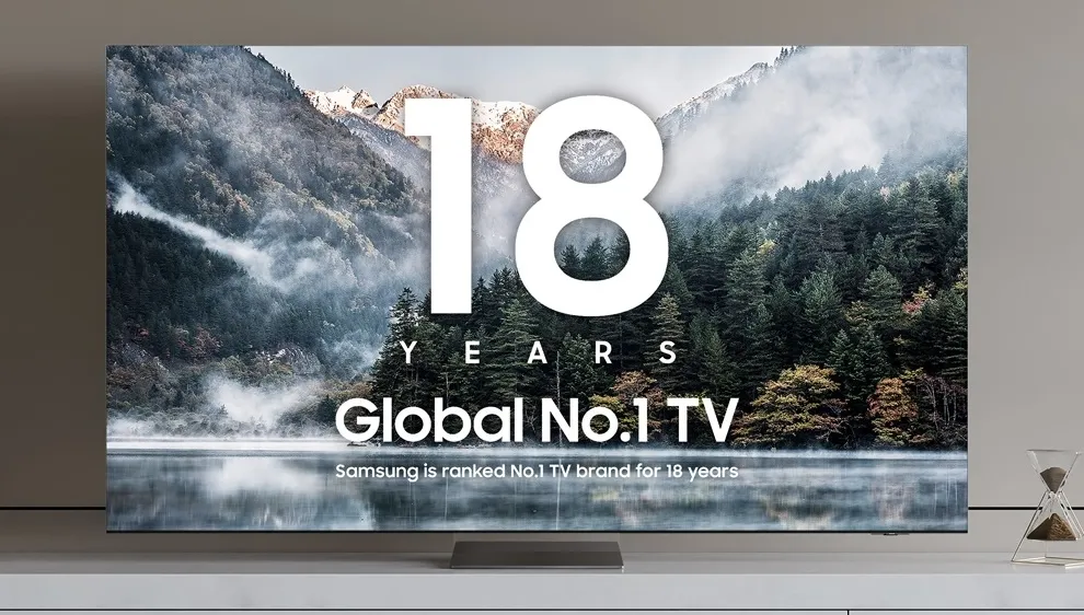 Samsung là thương hiệu TV số 1 toàn cầu trong 18 năm liên tiếp