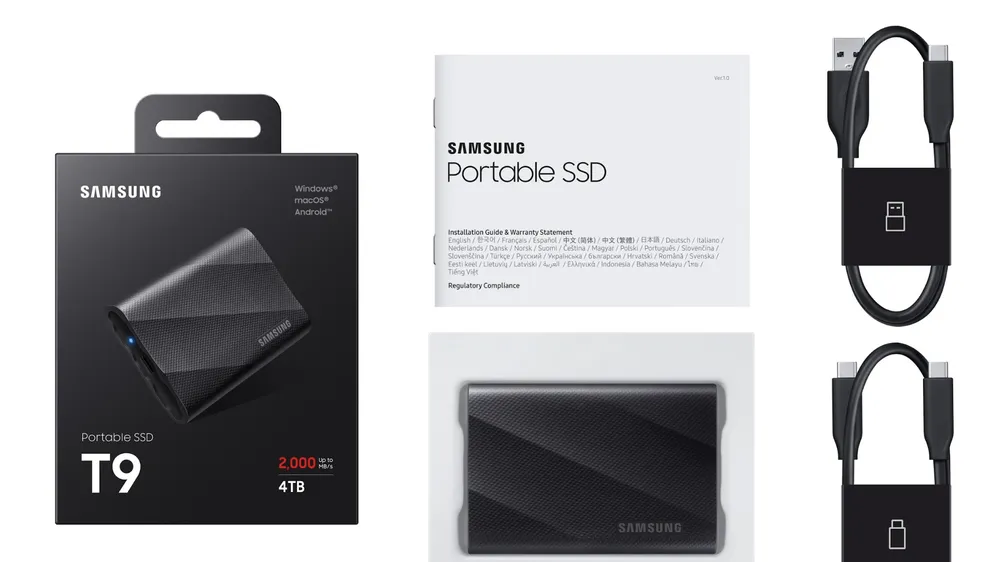 Samsung SSD T9 có giá từ 3.619.000 đồng