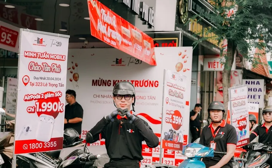 Minh Tuấn Mobile khai trương chi nhánh tiếp theo tại quận Tân Phú, TPHCM