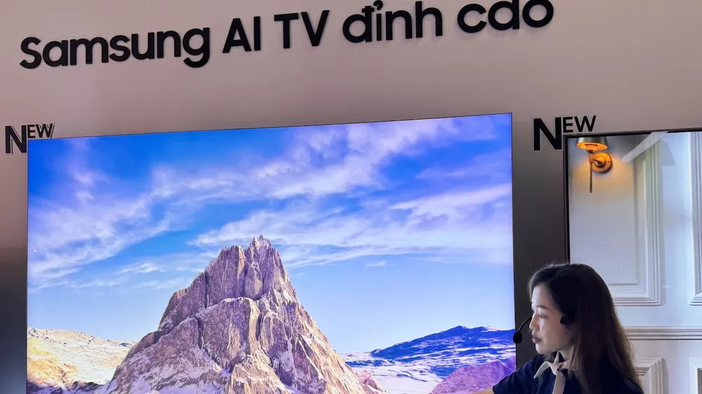 TV Neo QLED 8K của Samsung được giới thiệu tại sự kiện