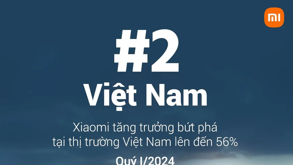 Xiaomi “giành” lại vị trí số 2 tại thị trường smartphone Việt Nam