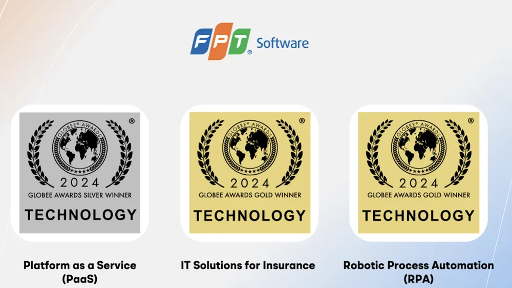 FPT Software nhận các giải thưởng từ Globee 