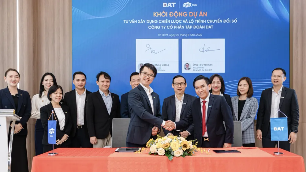 Hai đơn vị ký kết hợp tác.