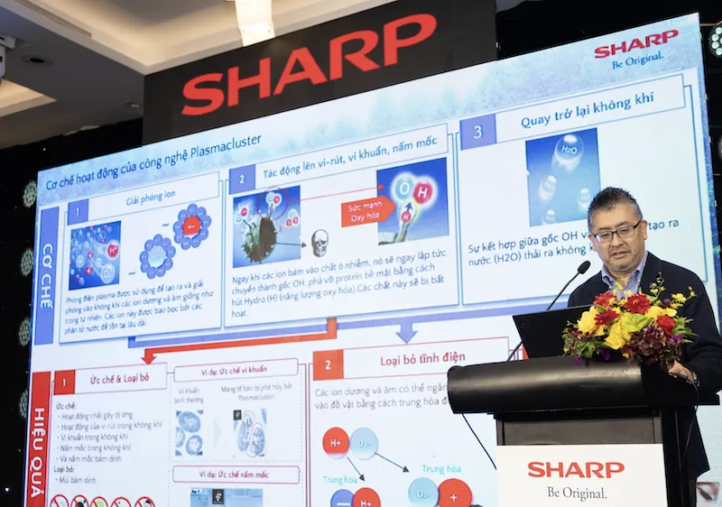 Sharp Việt Nam công bố các kết quả nghiên cứu