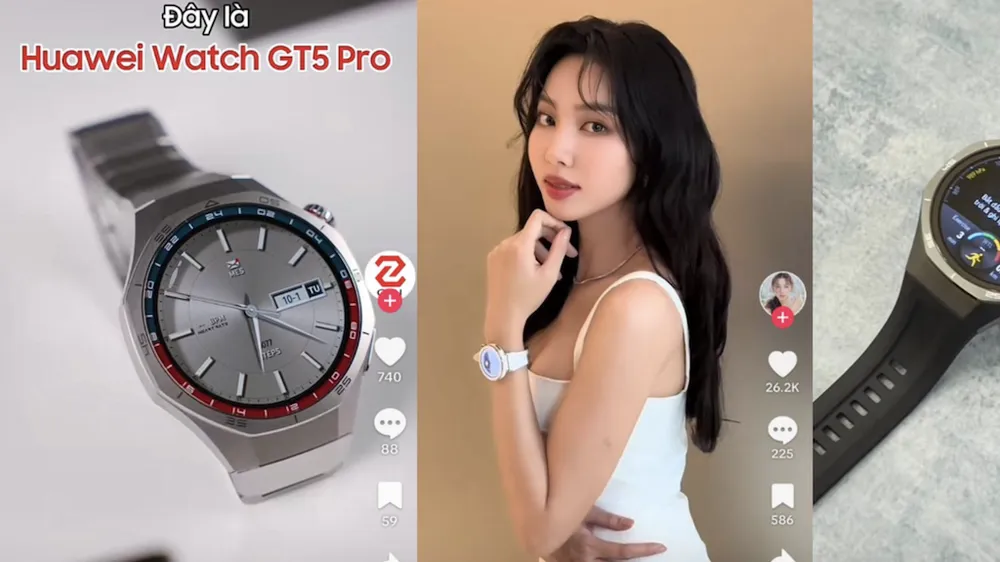 TikTok Shop Mall của Huawei giới thiệu về HUAWEI WATCH GT 5 Series