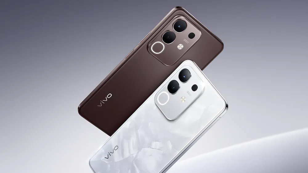 vivo Y29 sở hữu mặt lưng chắc chắn với hai phiên bản màu thời thượng: Trắng Thạch Anh và Nâu Mocha