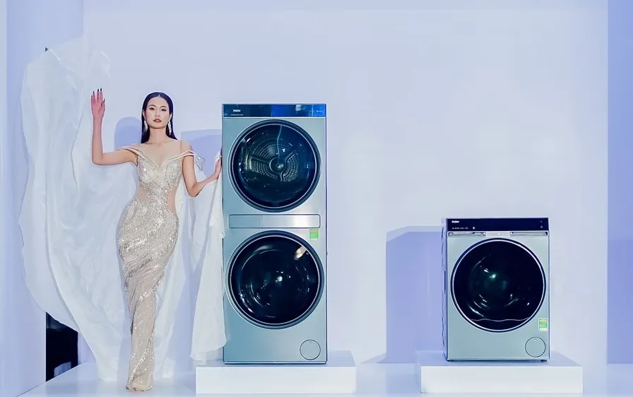 Haier gia nhập thị trường Việt Nam với các sản phẩm máy giặt