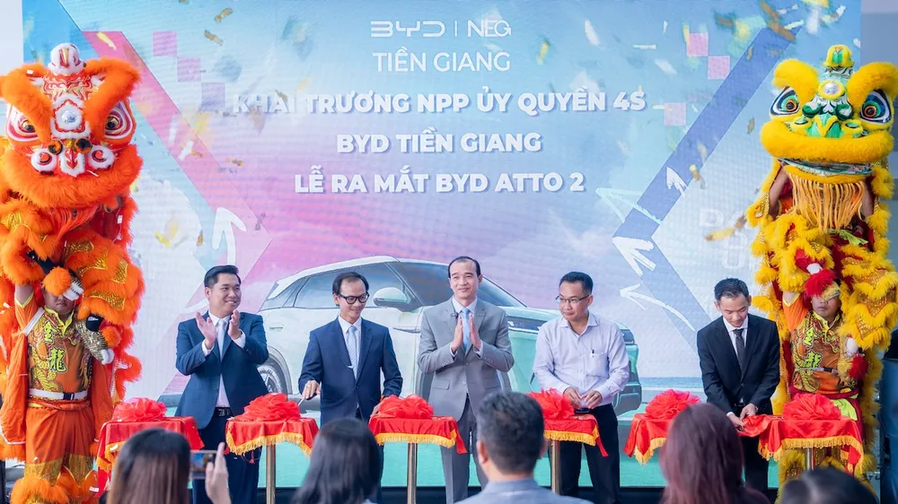 BYD khai trương showroom 4S lớn nhất tại tỉnh Đồng Tháp
