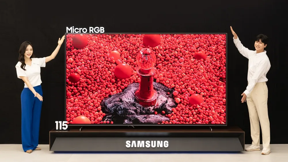 Mẫu TV Micro RGB của Samsung