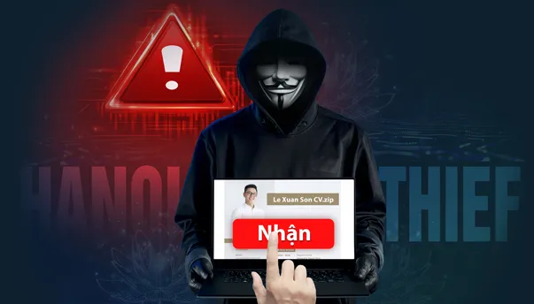 Doanh nghiệp Việt Nam cần cẩn trọng với email đính kèm tệp “Le Xuan Son CV.zip”