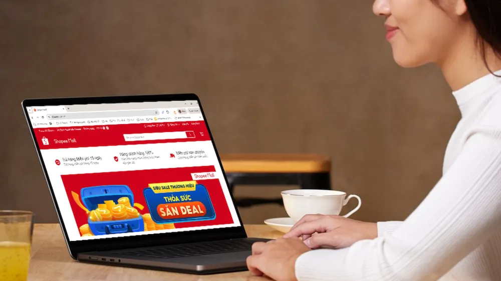 Gian hàng Shopee Mall ghi nhận tăng trưởng dịp 12-12.