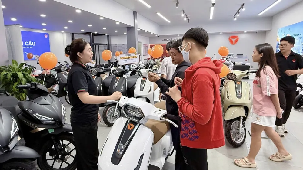 Xe máy điện Yadea trở thành lựa chọn ưu tiên của nhiều gia đình Việt Nam