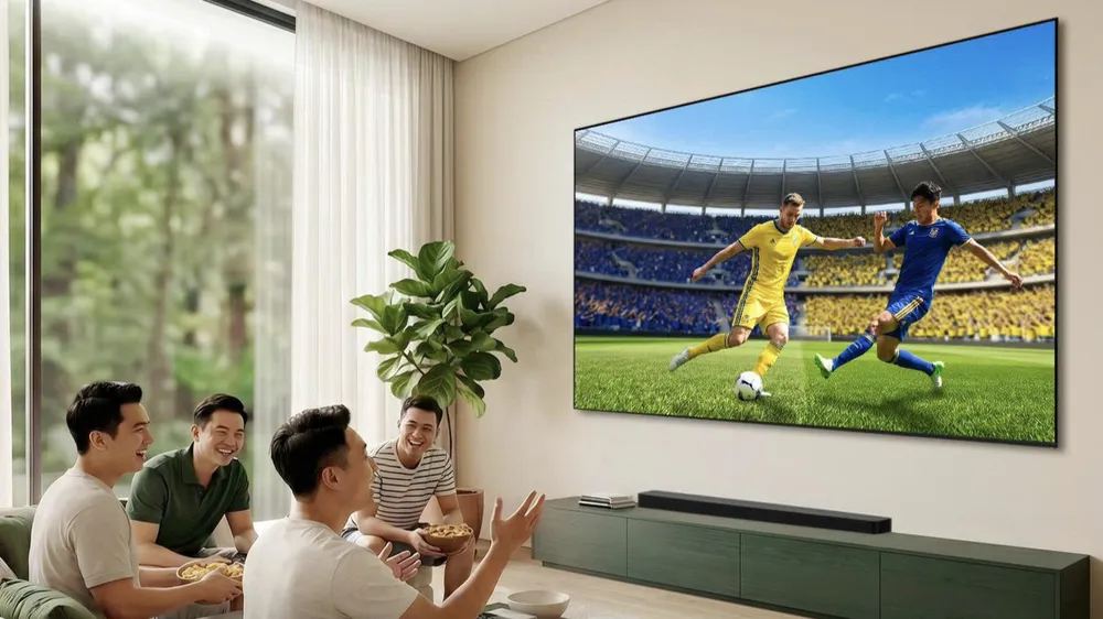 Những cảm xúc cuồng nhiệt của thể thao được Sony tái hiện sống động ngay trong không gian phòng khách với các dòng TV BRAVIA.