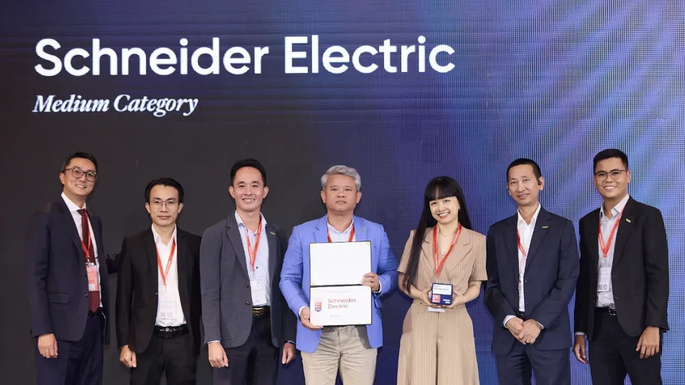 Schneider Electric được vinh danh trong Bảng xếp hạng Best Workplaces in Vietnam 2026 