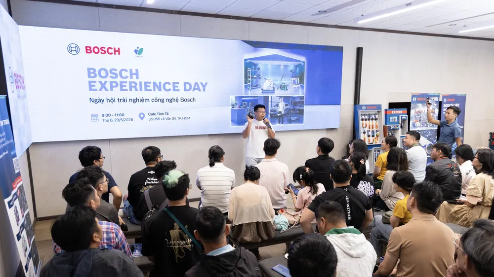 Sự kiện “Bosch Experience Day” thu hút đông bạn trẻ tham gia
