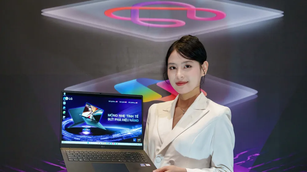 LG Gram định nghĩa lại chuẩn mực laptop AI siêu di động