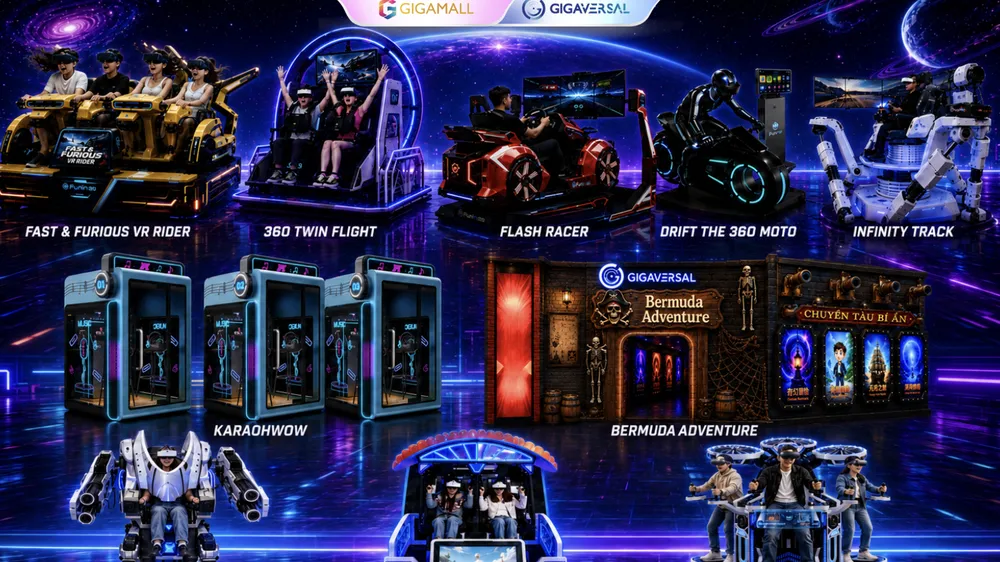 Gigaversal với bộ sưu tập VR Game mới nhất mùa hè 2026