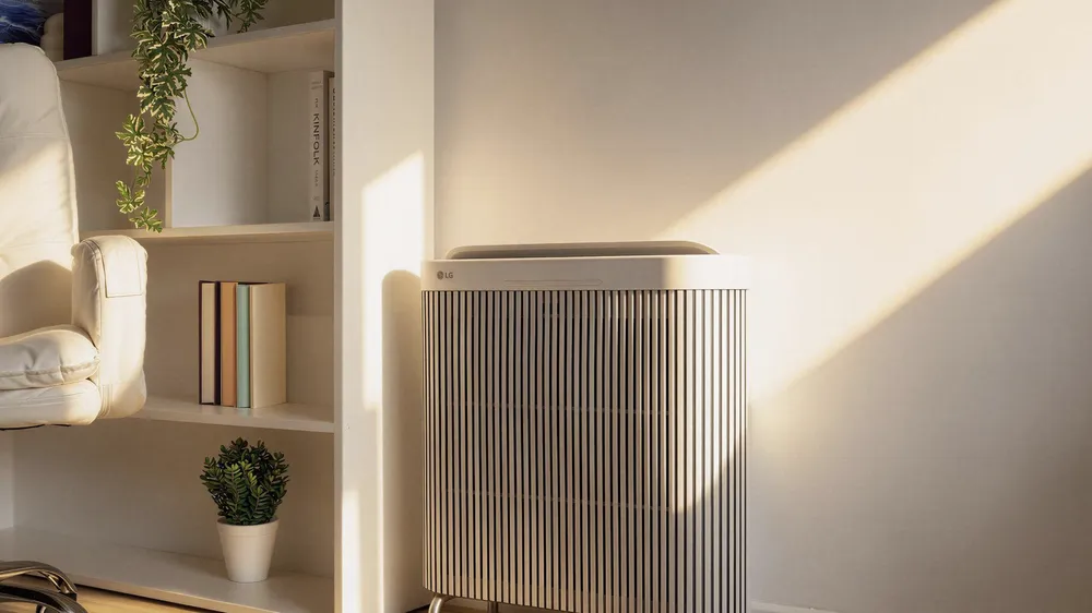 Thiết kế của LG PuriCare WallFit thuận tiện cho việc vệ sinh và bảo dưỡng.