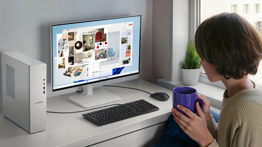 Lenovo IdeaCentre Tower Gen 10 mang đến hiệu năng được tối ưu và tăng tốc nhờ AI.