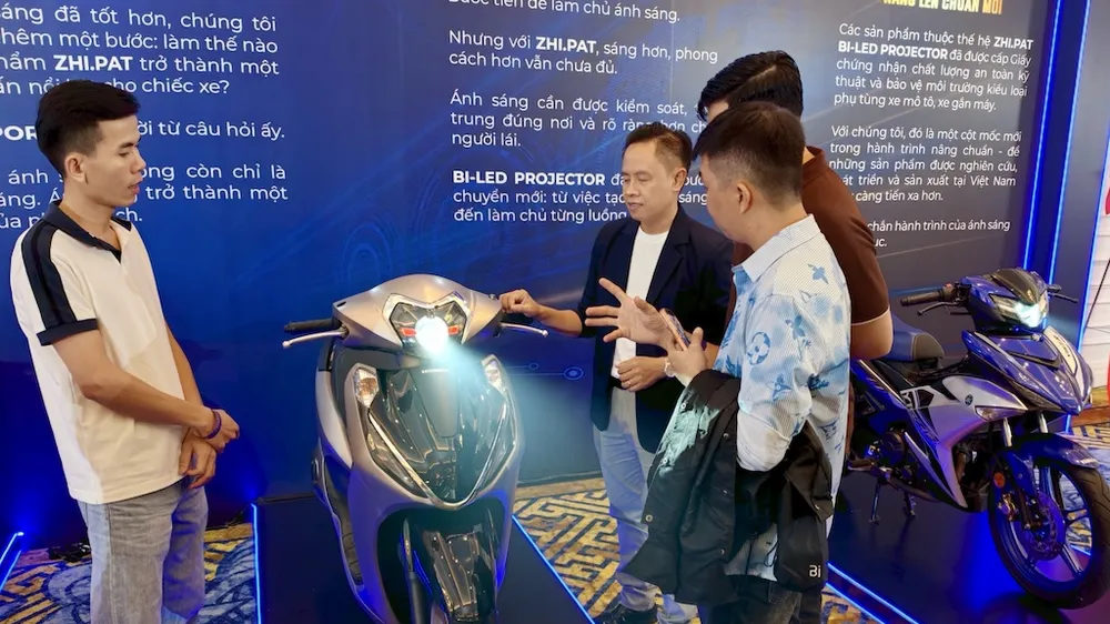 Công ty ZHI.PAT giới thiệu sản phẩm mới tại sự kiện.