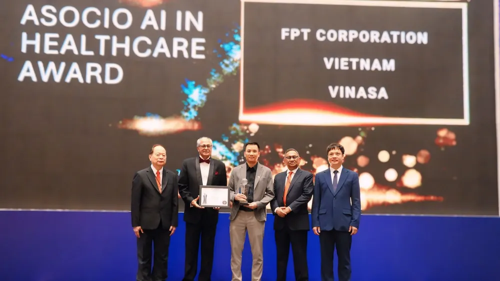 FPT được vinh danh ở hạng mục AI trong y tế ở giải thưởng ASOCIO Digital & AI Awards
