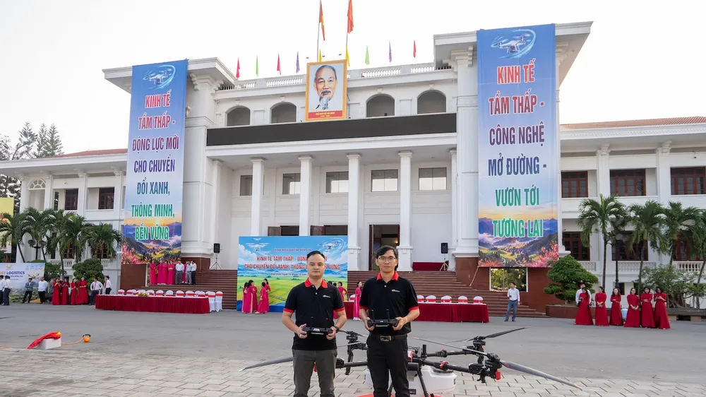 Các thiết bị UAV đã được FPT Shop triển khai tại Điện Biên. 