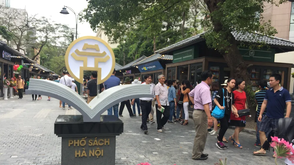 Phố sách Hà Nội chính thức hoạt động