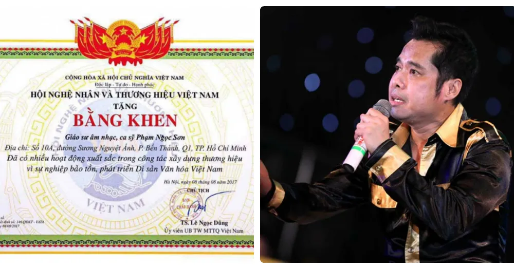 Hủy bỏ chức danh “Giáo sư âm nhạc” của ca sĩ Ngọc Sơn
