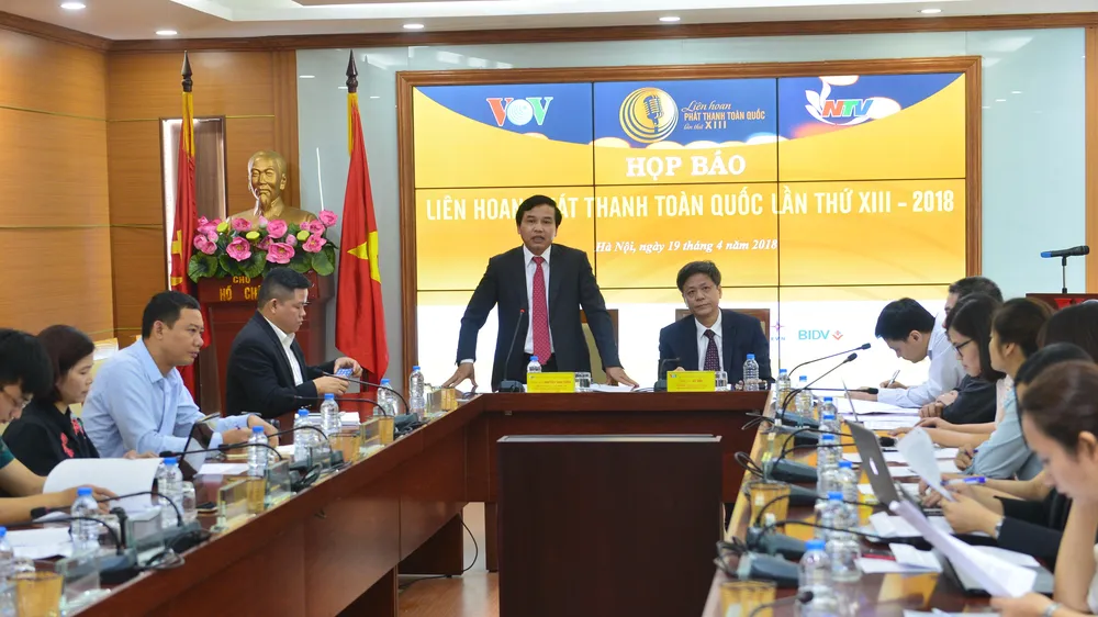 Liên hoan Phát thanh toàn quốc lần thứ XIII - năm 2018 do Đài Tiếng nói Việt Nam (VOV) phối hợp với Đài Phát thanh - Truyền hình Nghệ An tổ chức