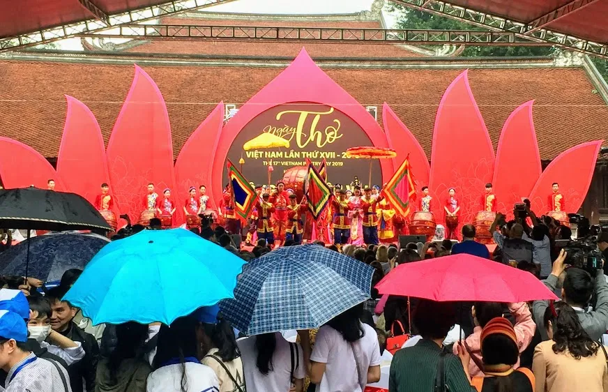 Đội mưa đến với Ngày thơ Việt Nam 2019
