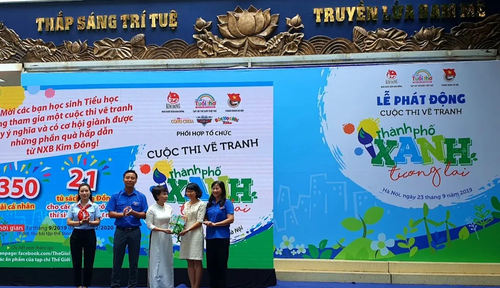 Phát động thi vẽ tranh “Thành phố xanh tương lai”