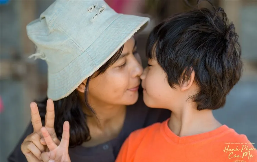 Một cảnh trong phim "Hạnh phúc của mẹ"