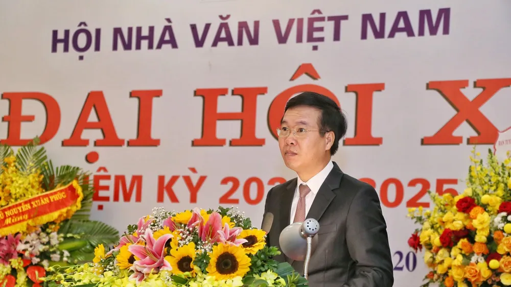 Đại hội Hội Nhà văn Việt Nam lần thứ 10: Tạo dựng những giá trị nhân văn mới cho xã hội thông qua văn học