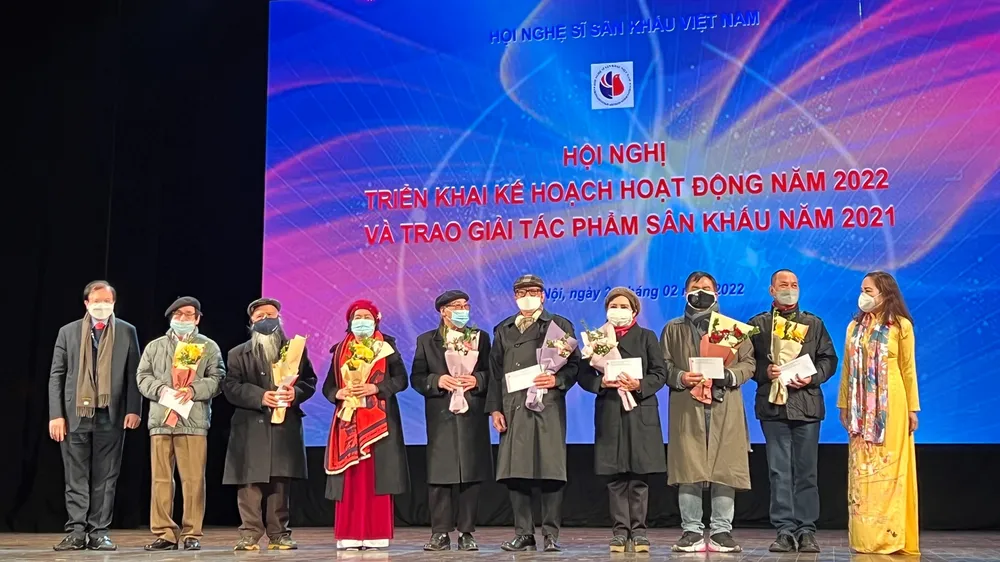 Hội Nghệ sĩ Sân khấu trao 31 giải thưởng cho nghệ sĩ, tác phẩm xuất sắc năm 2021