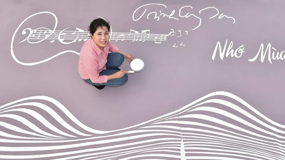 Rực rỡ sắc màu phố đi bộ Trịnh Công Sơn