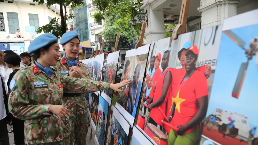 Khám phá những khung hình đẹp về người lính mũ nồi xanh của Việt Nam tại Nam Sudan