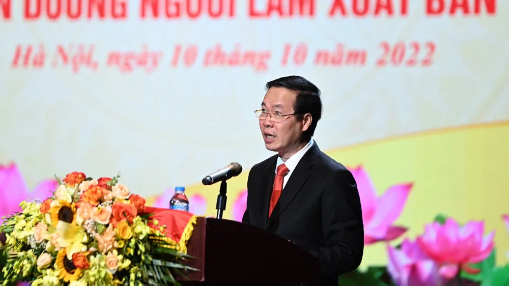 Người làm xuất bản phải là chiến sĩ tiên phong trên mặt trận văn hóa, tư tưởng
