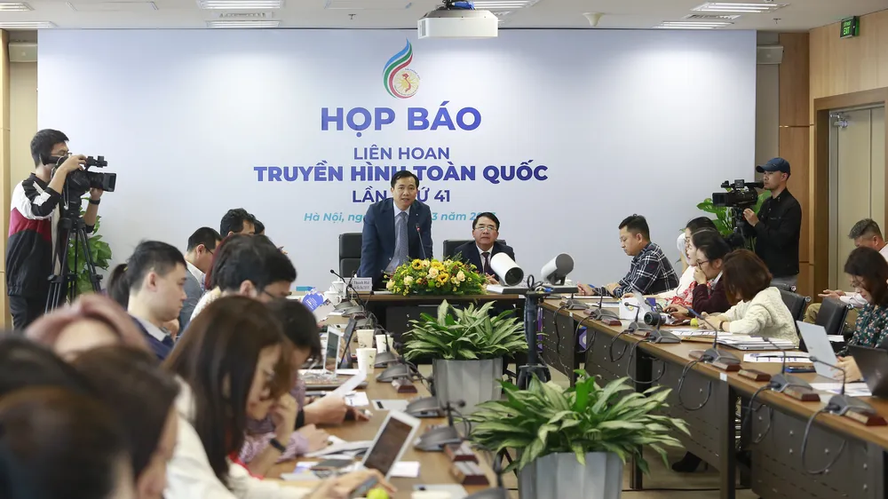 Họp báo về Liên hoan Truyền hình toàn quốc lần thứ 41