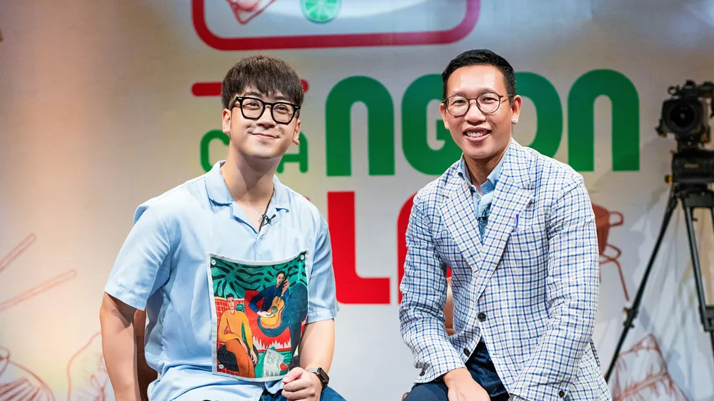 Food blogger Ninh Tito và đầu bếp Nguyễn Mạnh Hùng sẽ đồng hành cùng chương trình