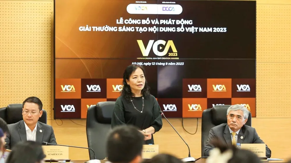 Hội Truyền thông số Việt Nam công bố và phát động giải thưởng Sáng tạo nội dung số Việt Nam- VCA 2023