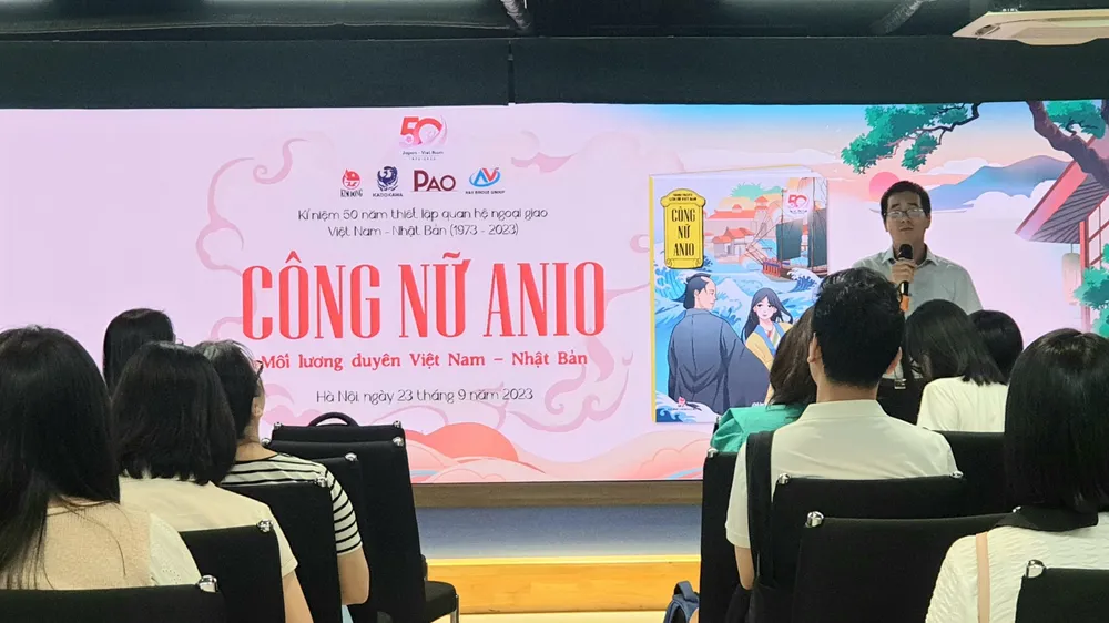 Nhà nghiên cứu giáo dục Nguyễn Quốc Vương giao lưu với độc giả về cuốn sách "Công nữ Anio" - khởi động chuỗi hoạt động Góc đọc cuối tuần