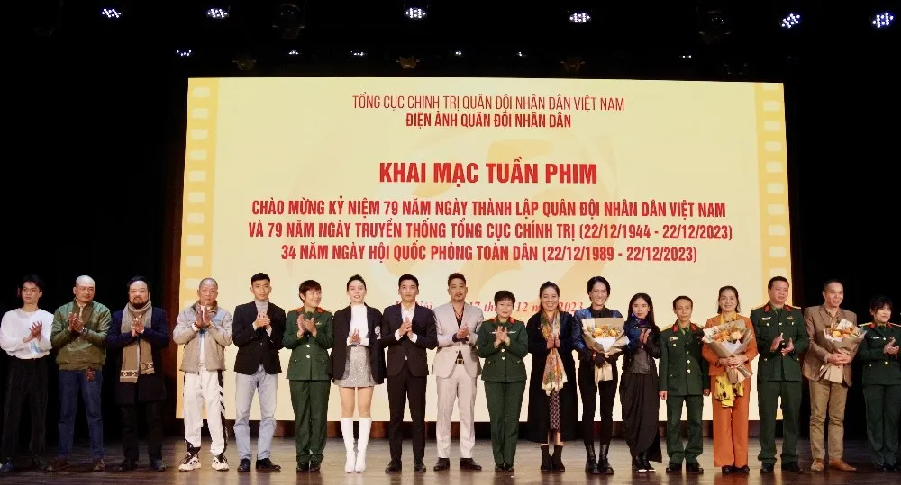 Khai mạc Tuần phim kỷ niệm ngày thành lập Quân đội nhân dân Việt Nam