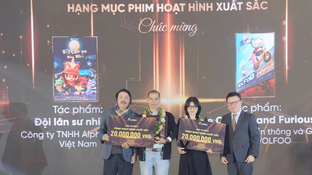 Giải thưởng ở hạng mục phim hoạt hình xuất sắc